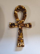 Load image into Gallery viewer, Tigers Eye Ankh
