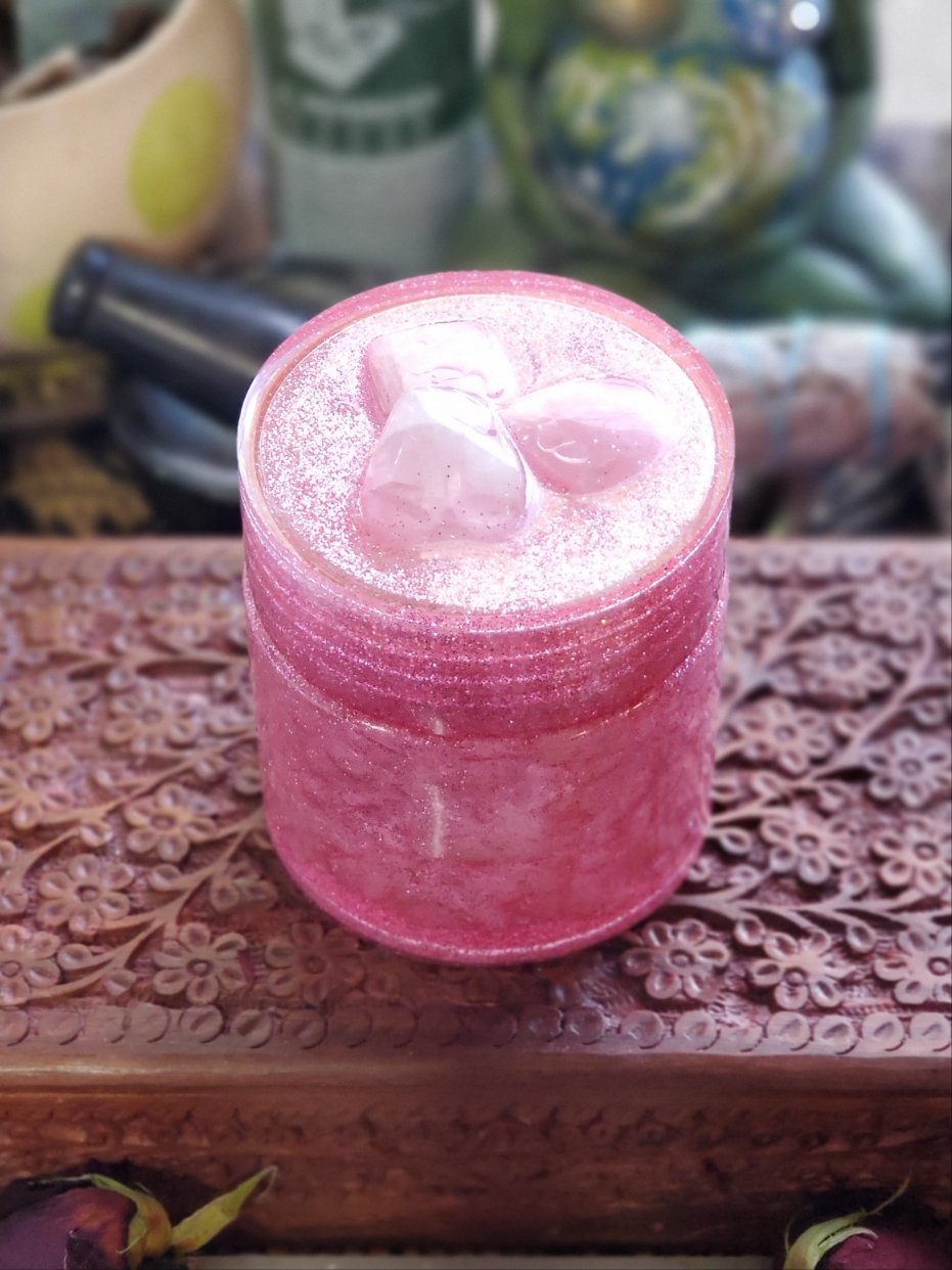 Rose Quartz Jar