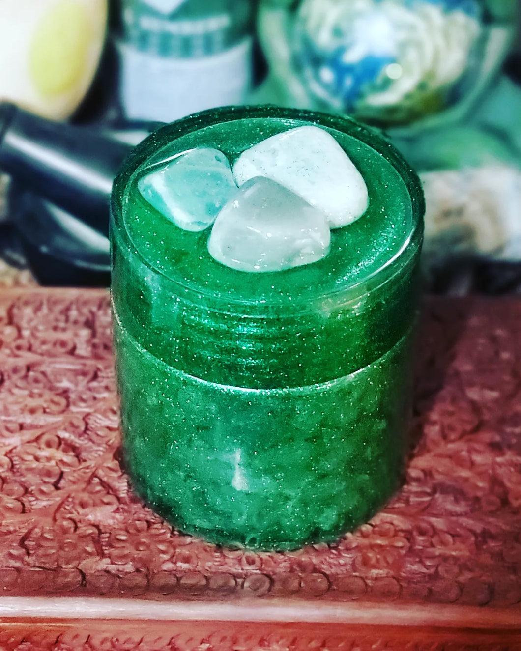 Green Aventurine Jar