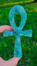 Load image into Gallery viewer, Green Aventurine Ankh
